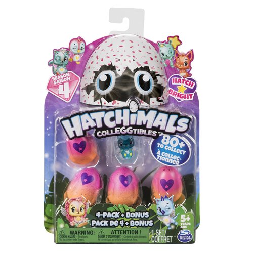 Hatchimals CollEGGtibles 4-Pack Season 4