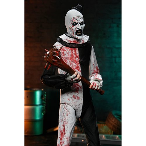 Terrifier 2 Ultimate Art the Clown (Blood Splattered) 7-Inch Scale Action Figure