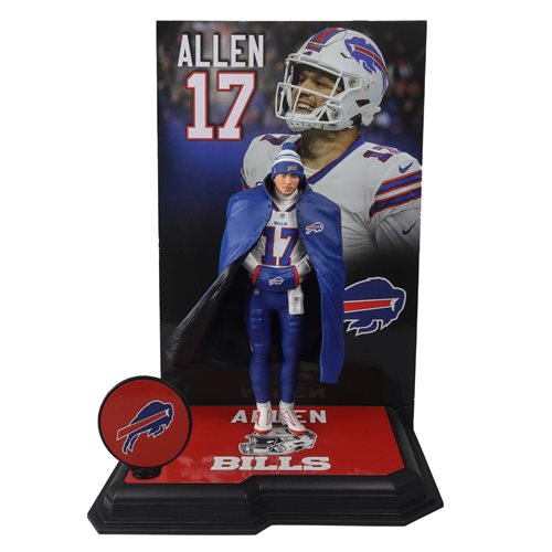 NFL SportsPicks Buffalo Bills Josh Allen 7-Inch Scale Posed Figure