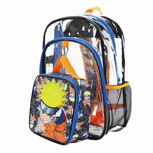 Naruto Uzumaki Clear Youth Backpack 5-Piece Set