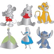 Disney 100 Anniversary Platinum Characters Blind-Box Pins Case of 12