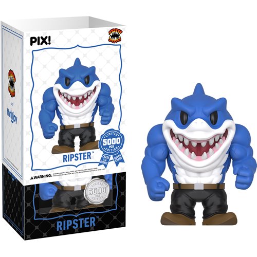 Street Sharks Ripster Pix! Vinyl Figure