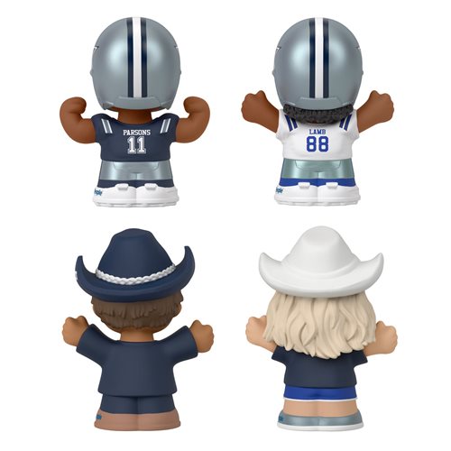 NFL Dallas Cowboys Little People Collector Figure Set