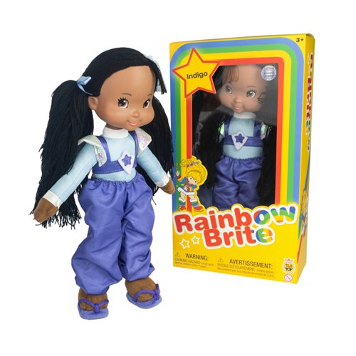 Rainbow Brite Indigo 12-Inch Plush Doll - SDCC 2025 Exclusive