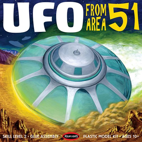 Area 51 UFO 1:48 Scale Model Kit