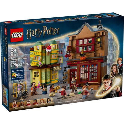 LEGO 76452 Harry Potter Quality Quidditch Supplies & Ice Cream Parlour