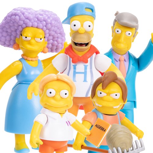 The Simpsons 2 1/2-Inch Scaled Wave 4 Action Figures Case of 12