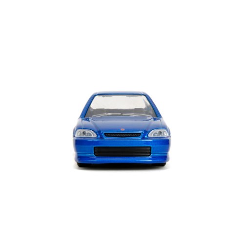 Hollywood Rides Sonic the Hedgehog Classic 1997 Honda Civic Type R 1:32 Scale Die-Cast Metal Vehicle