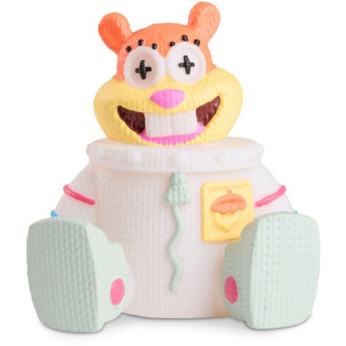 SpongeBob SquarePants Sandy Cheeks #448 Black Light Handmade by Robots Vinyl Figure