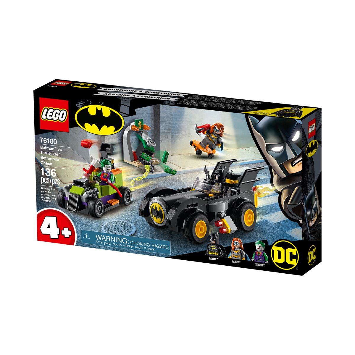 LEGO DC Comics Super Heroes Batman contre Joker : Batmobile Chase 7618