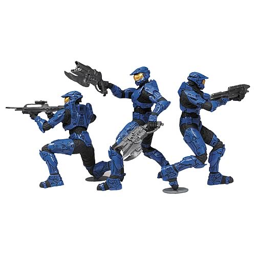 Halo Heroic Collection Wave 1 Blue Team Set