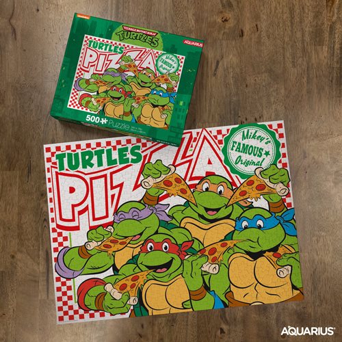 Teenage Mutant Ninja Turtles Pizza 500-Piece Puzzle