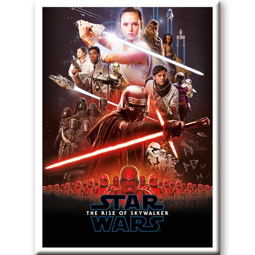 Star Wars: The Rise of Skywalker Movie Poster Flat Magnet