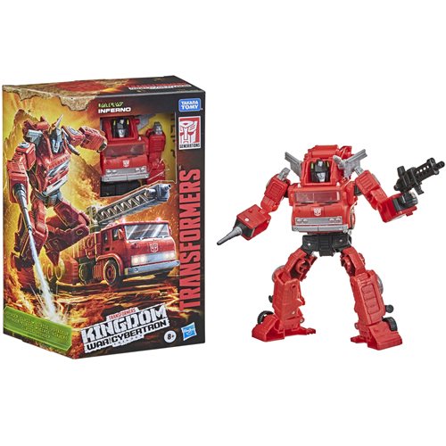 Transformers War for Cybertron Kingdom Voyager Inferno