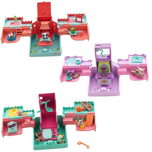 Littlest Pet Shop Teeniest Tiniest On The Go Wave 1 Set