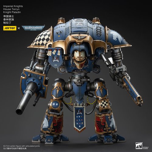 Joy Toy Warhammer 40,000 Imperial Knights House Terryn Knight Paladin 1:18 Scale Action Figure
