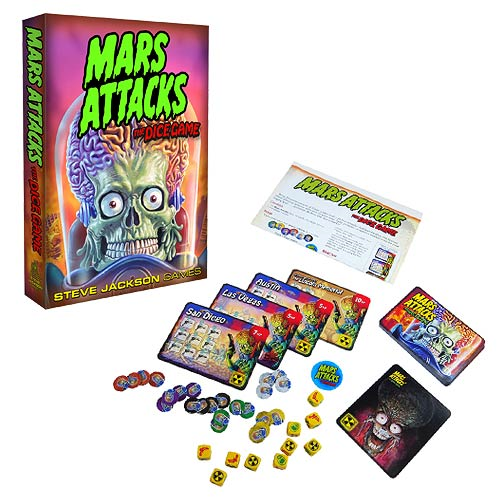 Mars Attacks Dice Game