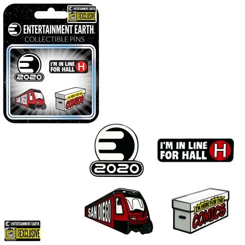 Entertainment Earth Enamel Pin Set of 4 - Convention Excl.