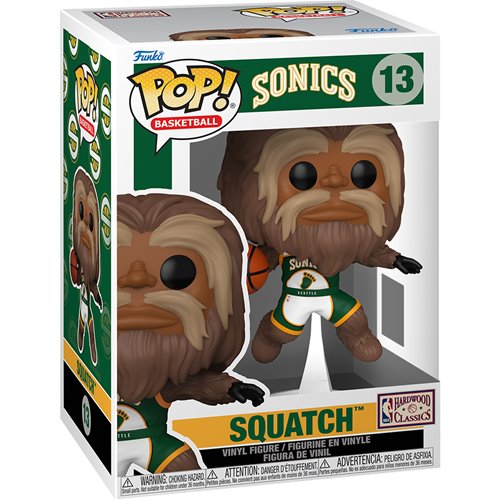 NBA Mascots Sonics Sasquatch Funko Pop! Vinyl Figure