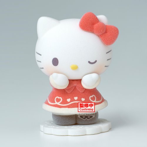 Sanrio Hello Kitty Santa Version Fluffy Puffy Mini-Figure