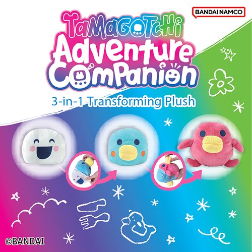 Tamagotchi Hashizotchi Tamagotchi Adventure Companion 3-in-1 Transforming Plush and Backpack