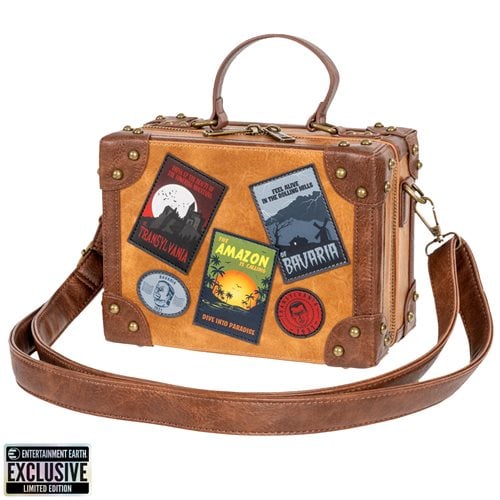 Universal Monsters Travel Trunk Crossbody Bag - Entertainment Earth Exclusive