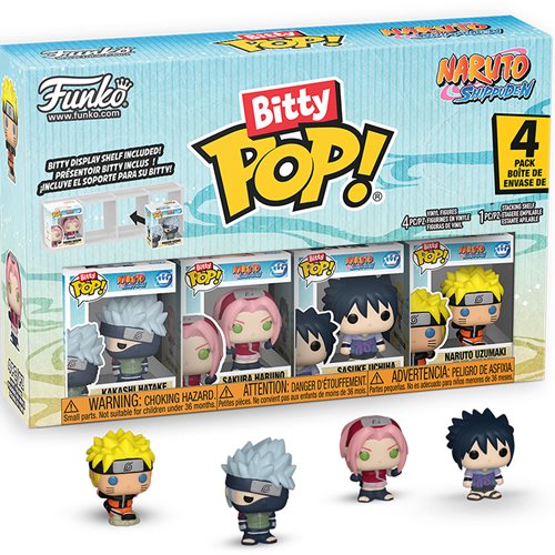 Naruto: Shippuden Team 7 Funko Bitty Pop! Mini-Figure 4-Pack