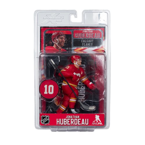 NHL SportsPicks Calgary Flames Jonathan Huberdeau 7-Inch Posed Figure