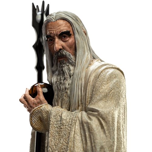 Lord of the Rings Saruman the White Miniature Statue