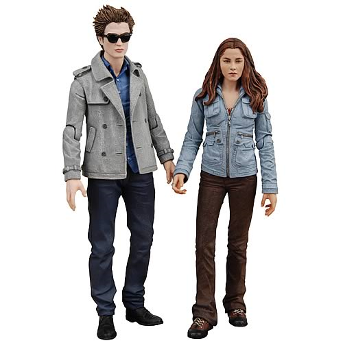 Twilight Action Figures: Edward and Bella 2-Pack