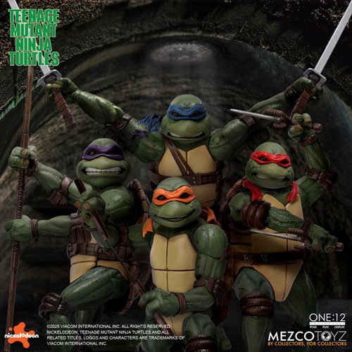 Teenage Mutant Ninja Turtles (1990 Movie) Deluxe One:12 Collective Boxed Set