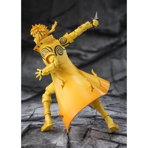 Naruto Minato Namikaze Kurama Link Mode Bond of Light That Shatters Darkness S.H.Figuarts Action Fig