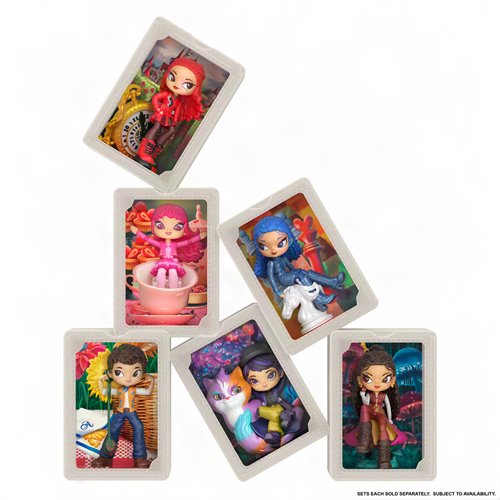 Disney Descendants: Wicked Wonderland Stack and Reveal Small Doll Case of 12