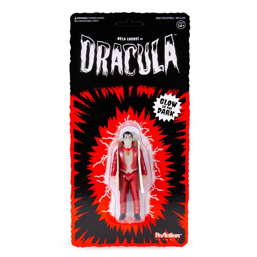 Universal Monsters Dracula Glow in the Dark ReAction Figure - NYCC 2019 Exclusive
