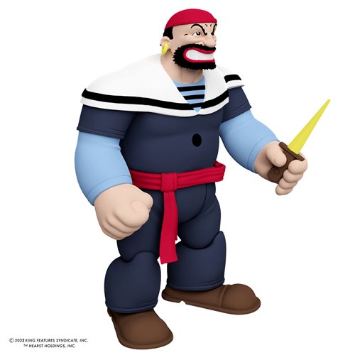 Popeye Power Stars Bluto as Sindbad Retro 5-Inch Action Figure