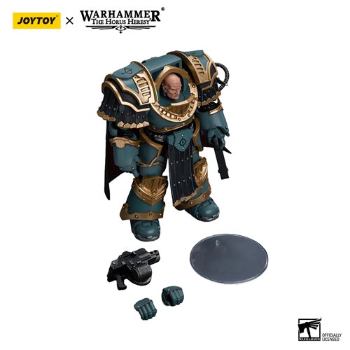 Joy Toy Warhammer 40,000 Sons of Horus Praetor in Cataphractii Terminator Armor 1:18 Scale Action Fi
