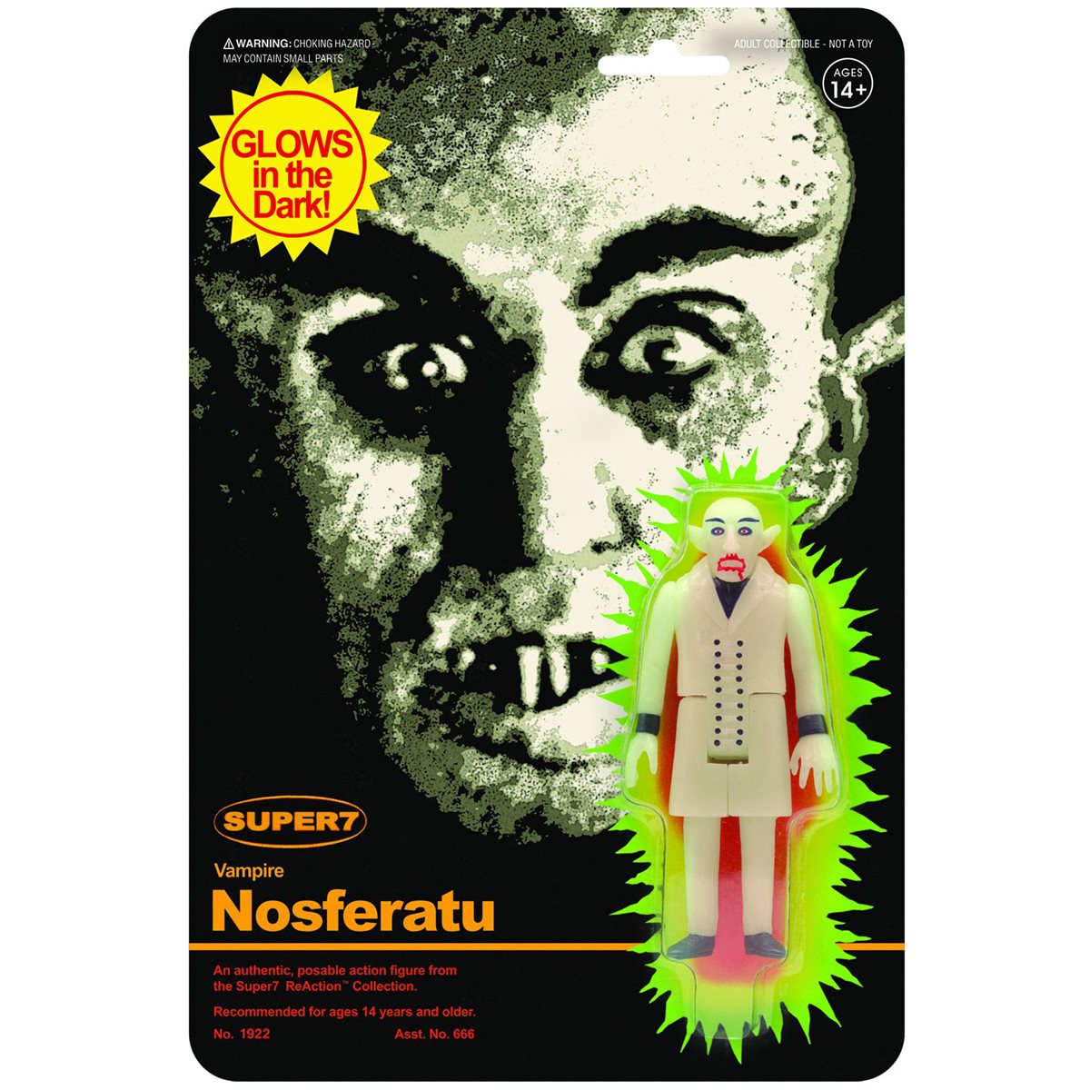 Nosferatu Glow in the Dark ReAction Figure - EE Exclusive-