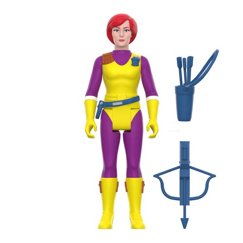 G.I. Joe DIC Purple Scarlett 3 3/4-Inch ReAction Figure