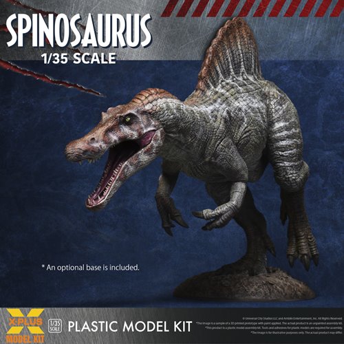 Jurassic Park III Spinosaurus 1:35 Scale Plastic Model Kit - Reissue