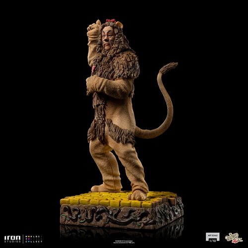 The Wizard of Oz Cowardly Lion Art 1:10 Scale Statue