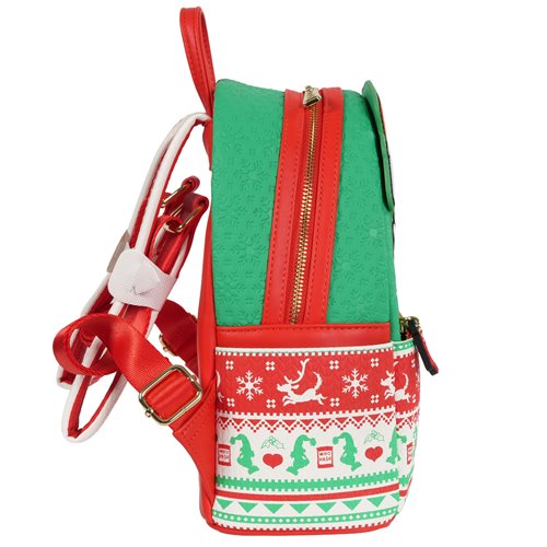 How the Grinch Stole Christmas Grinch Christmas Sweater Mini-Backpack - Entertainment Earth Exclusiv