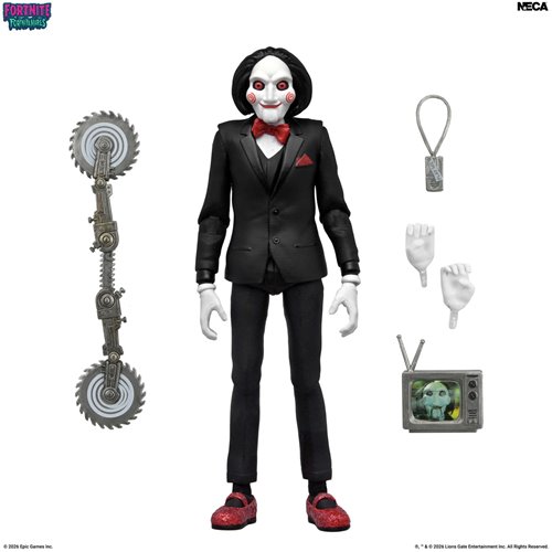 Fortnite x Saw Billy the Puppet 7-Inch Scale Action Figure