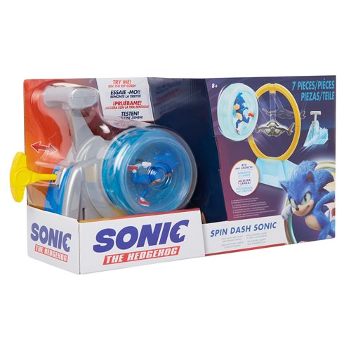 Sonic the Hedgehog Movie Spin Dash Sonic Playset