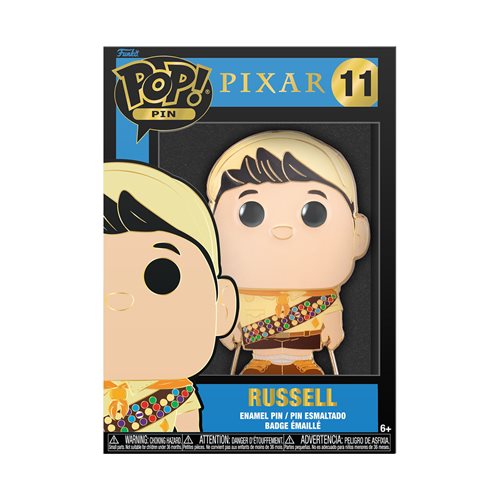 Disney Pixar Up Russell Large Enamel Pop! Pin