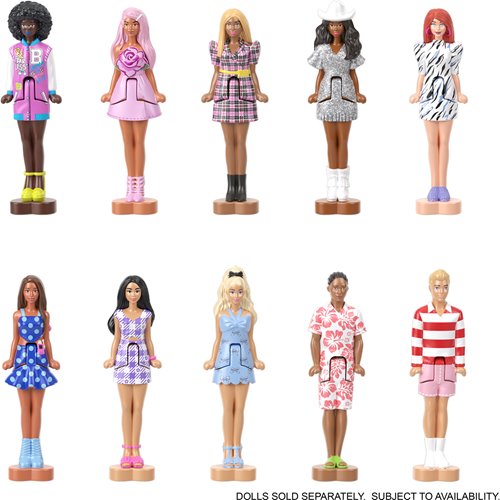 Mini BarbieLand Fashionista Reveal Series 3 Compact Playset Case of 16