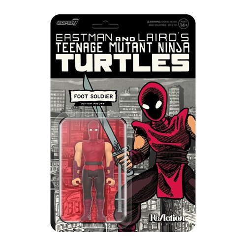 Teenage Mutant Ninja Turtles Foot Soldier (Comic Color) 3 3/4-Inch ReAction Figure