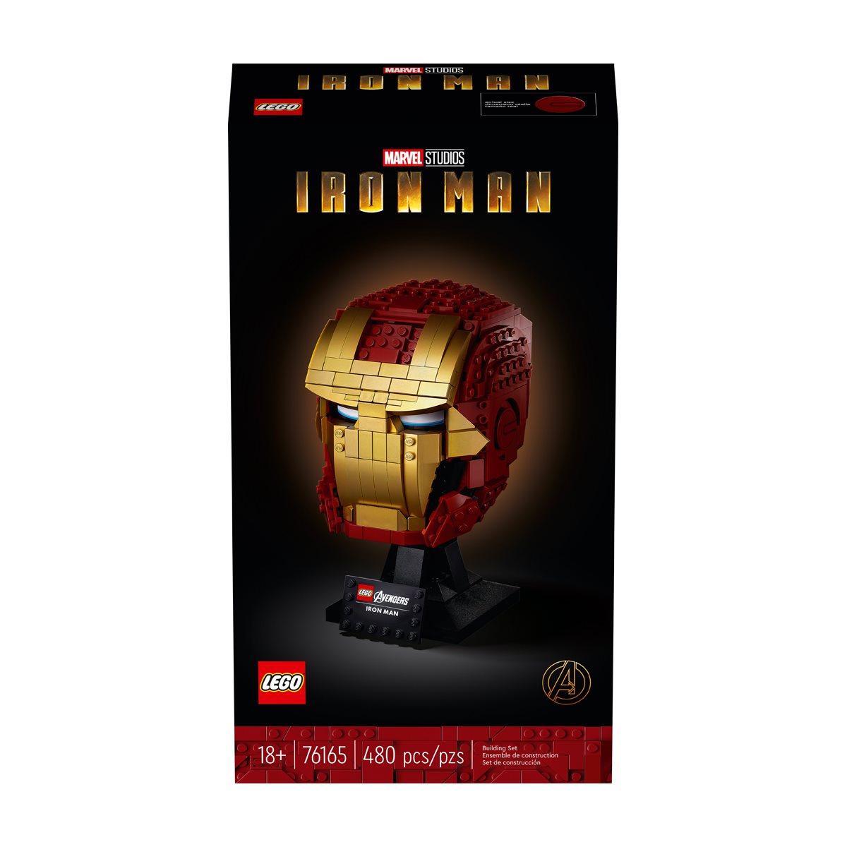 for sale online LEGO Marvel Super Heroes 76165 Iron Man Helmet 