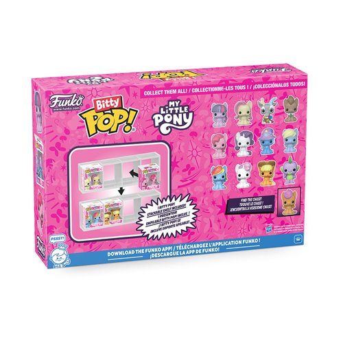My Little Pony Pinkie Pie Funko Bitty Pop! Mini-Figure 4-Pack