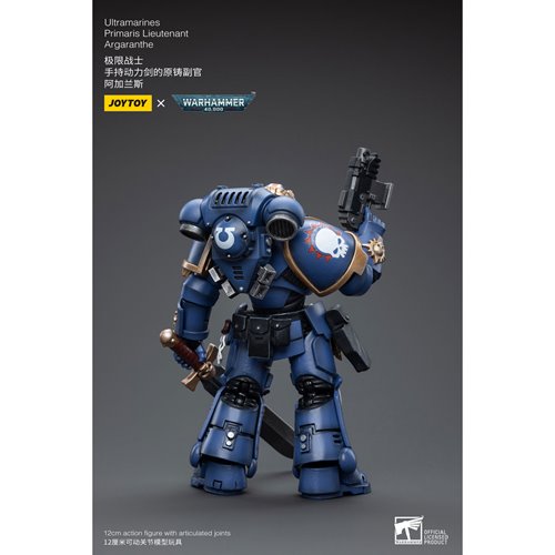 Joy Toy Warhammer 40,000 Ultramarines Primaris Lieutenant Argaranthe 1:18 Scale Action Figure