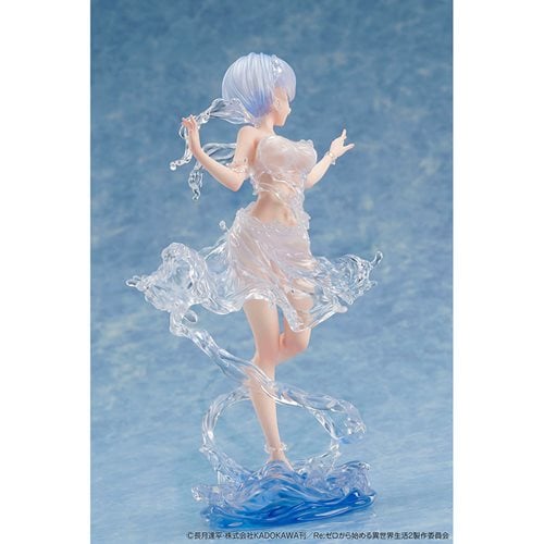 Re:Zero - Starting Life in Another World Rem Aqua Dress Version 1:7 Scale Statue